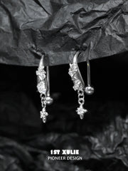 Silver Angel 925 Sterling Silver Zircon Earrings™