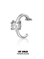 Silver Angel S925 Sterling Silver Kitty Zircon Lipstick™