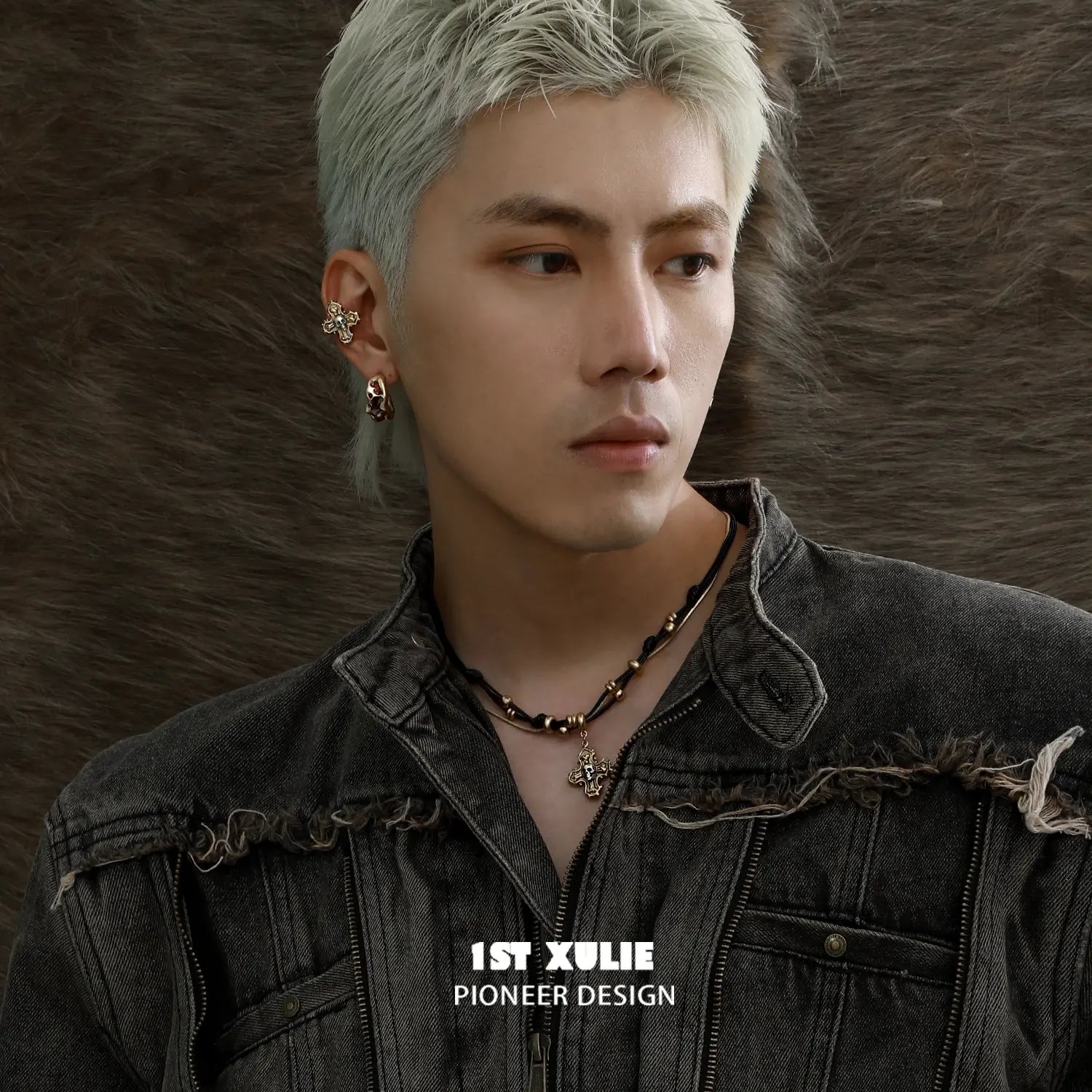 Sinfulness S925 18K 빈티지 골드 도금 귀걸이™