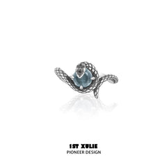 Snake Bite S925 Sterling Silver Energy Crystal Couples Rings™