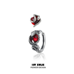 Snake Bite S925 Sterling Silver Energy Crystal Earrings™