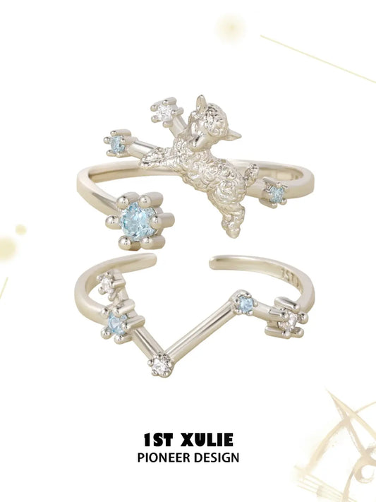 Style A and Style B open ring set