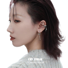 Barren Planet 18K Platinum-Plated Ear Clips™ - 1ST XULIE