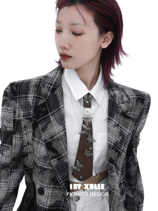 ButterflyWasteland Removable Tie Brown™ - 1ST XULIE