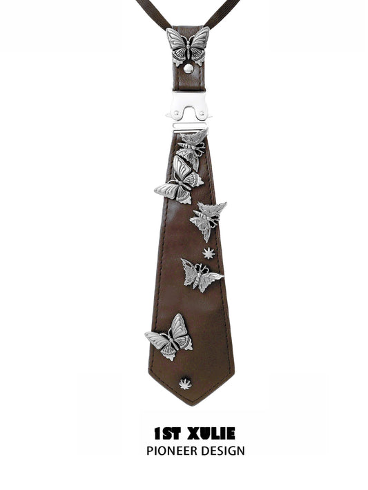 ButterflyWasteland Removable Tie Brown™ - 1ST XULIE