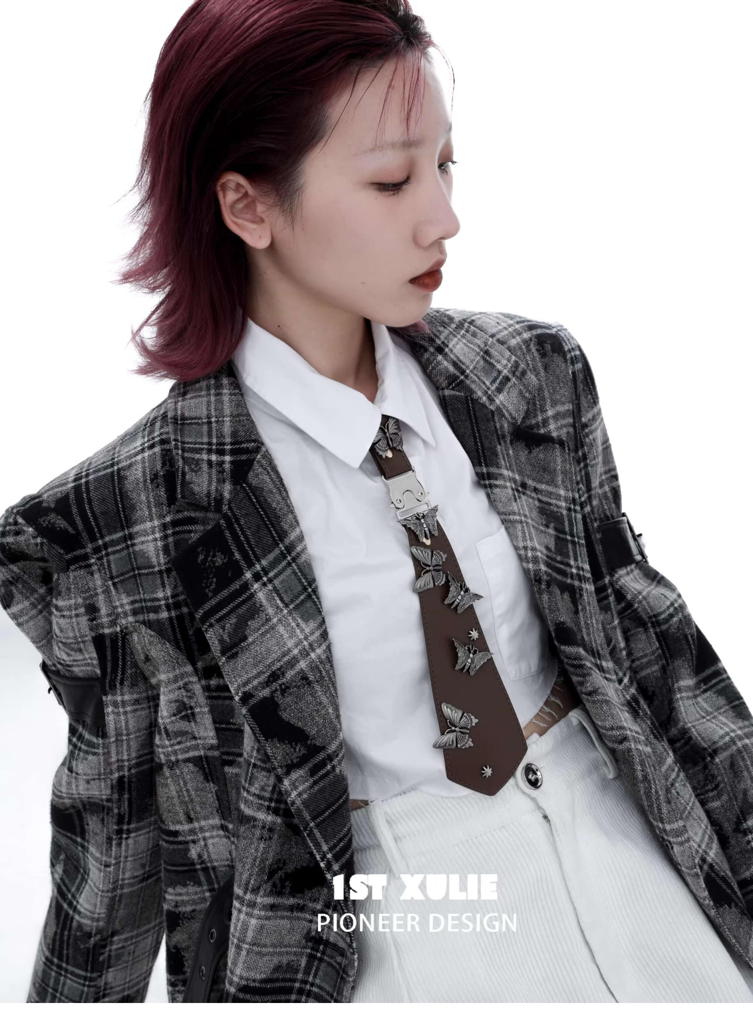 ButterflyWasteland Removable Tie Brown™ - 1ST XULIE