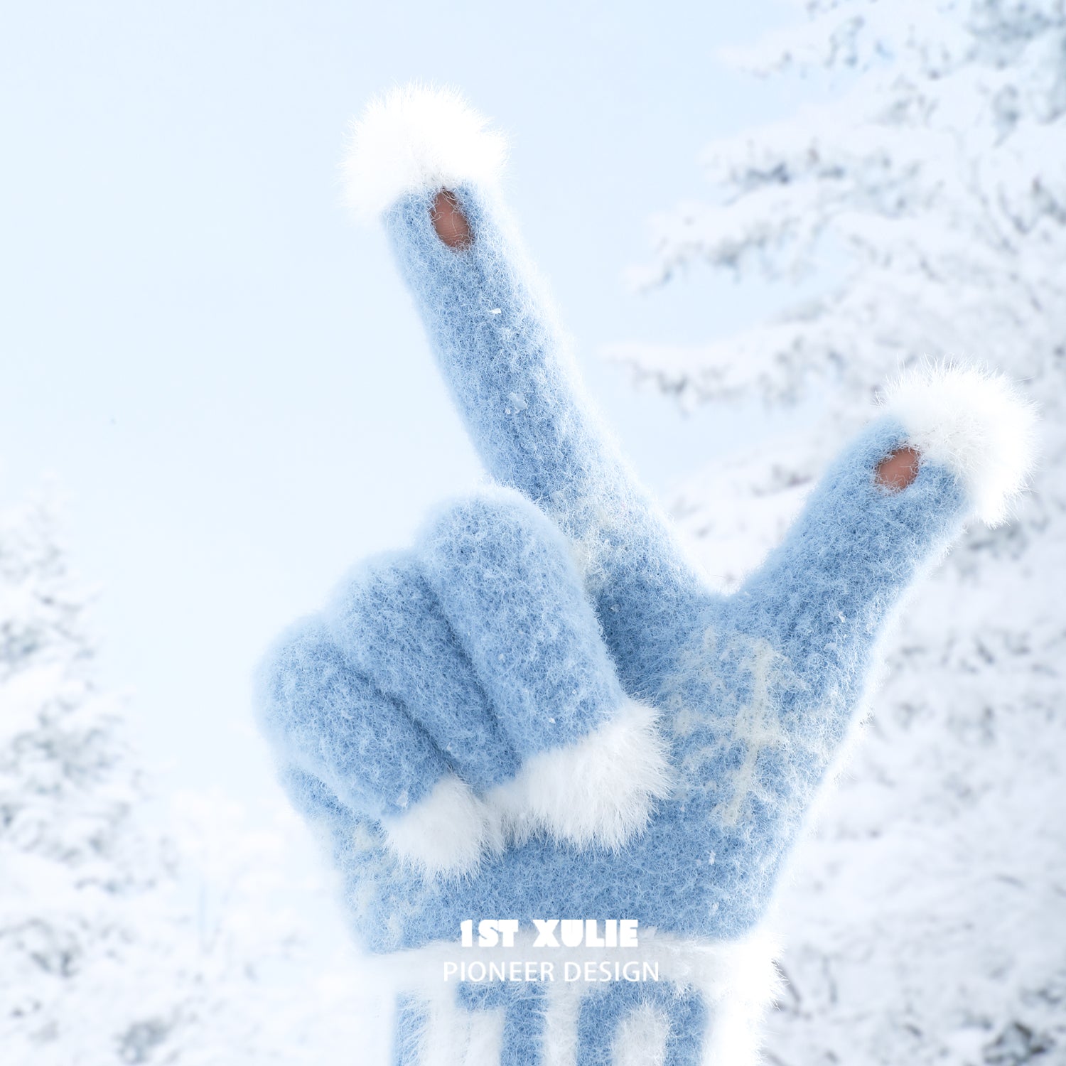 Holiday Mega Sale Gift ④ 1 Pair of Custom Warm Gloves+1 Custom Warm Scarf Hat (Actual Payment of $399+)