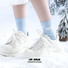 Holiday Mega Sale Gift ③ 1 Pair of Warm Socks +1 Moon Needle Piercing (Actual Payment of $199+)