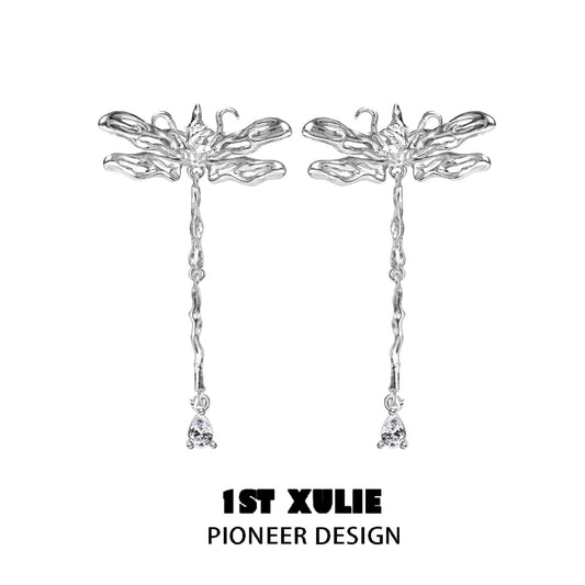 Dragonflies 18K Platinum Plated Earrings™ - 1ST XULIE