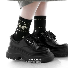 Holiday Mega Sale Gift ③ 1 Pair of Warm Socks +1 Moon Needle Piercing (Actual Payment of $199+)