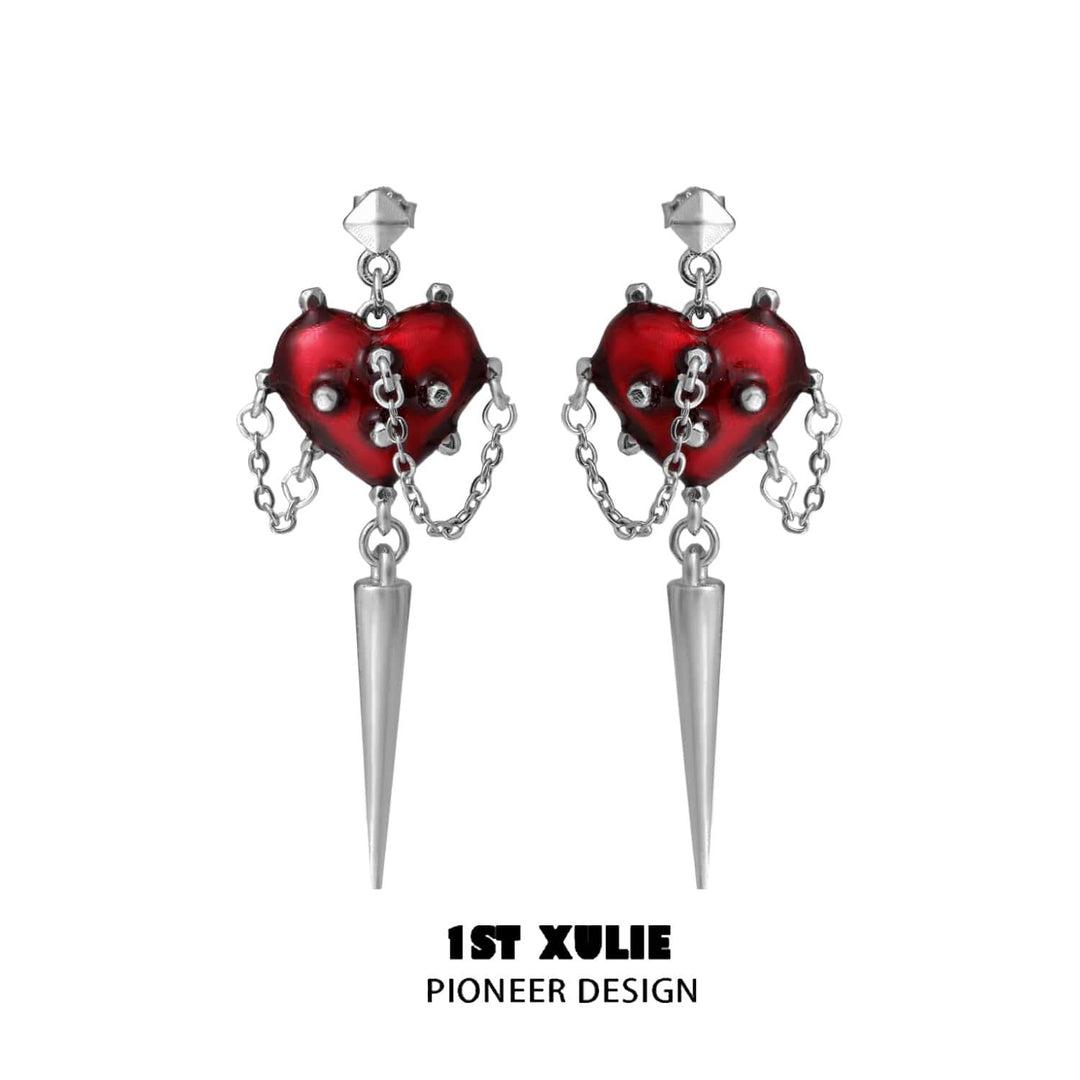 Forbidden Love Rivet Dangle Earrings™ - 1ST XULIE