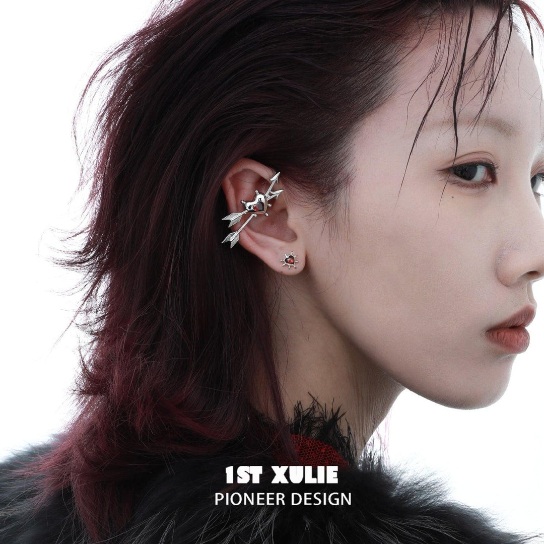 Forbidden Love S925 Sterling Silver Garnet Earrings™ - 1ST XULIE