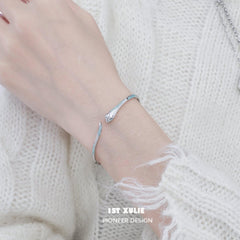 Frozen Serpent Girl Sterling Silver Bracelet™ - 1ST XULIE