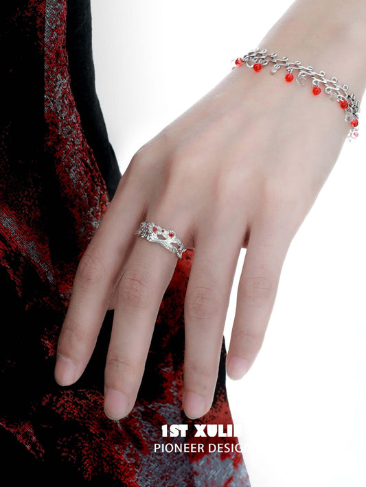 Glaze S925 Sterling Silver Open Ring™ - 1ST XULIE