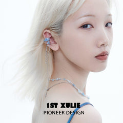 Ice Age 2023 New 18k Platinum Plated Tassel Ear Clips™ - 1ST XULIE