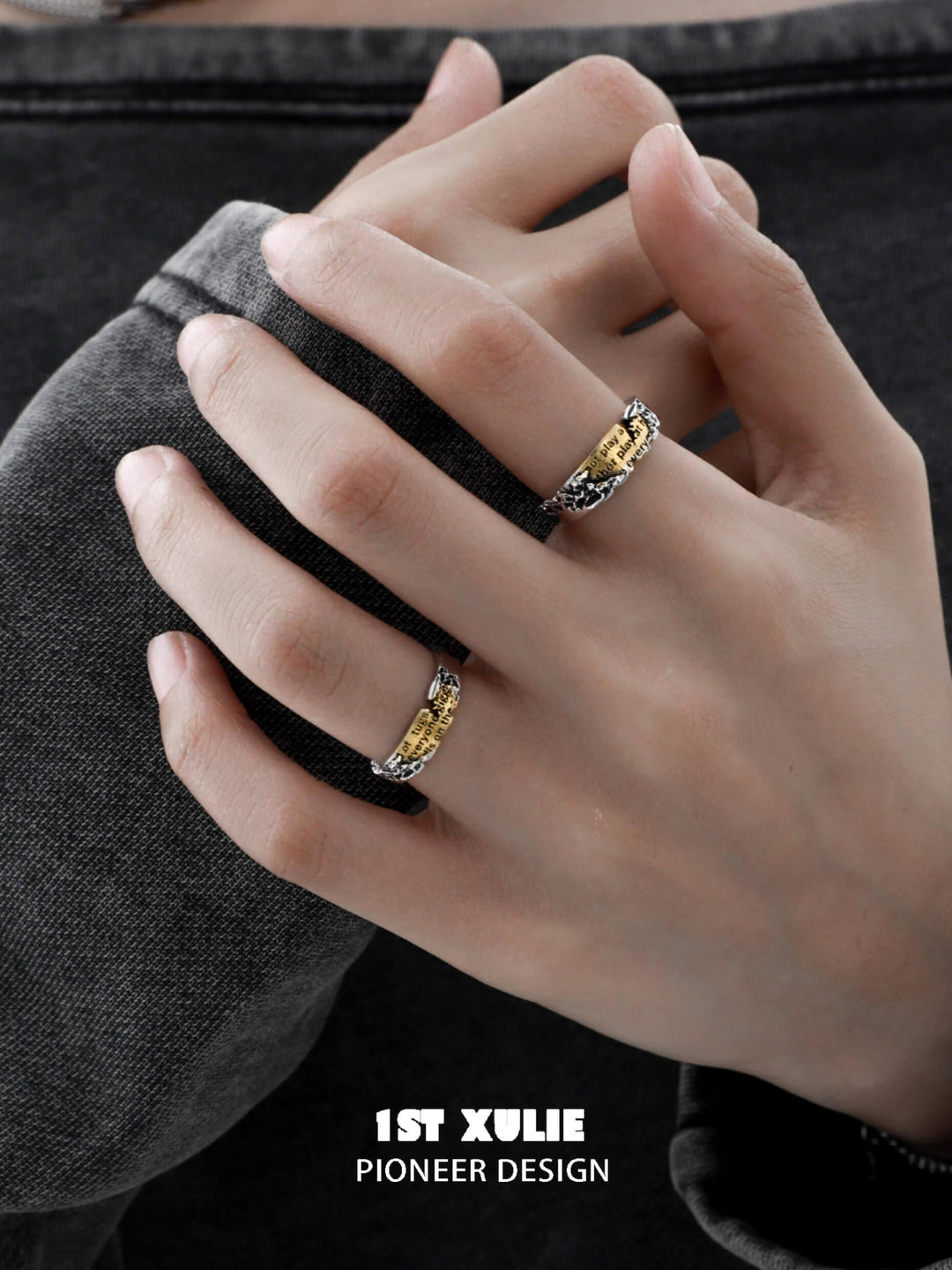 Immortal Lover S925 Sterling Silver Love Letter Rings™ - 1ST XULIE