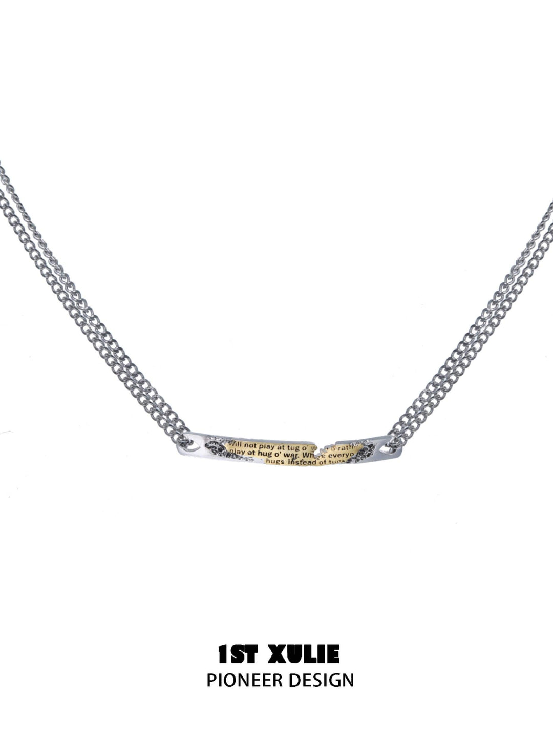 Immortal Lover S925 Sterling Silver Nameplate Necklace™ - 1ST XULIE