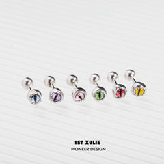 Little Demon Colorful S925 Devil Eyes Earring™ - 1ST XULIE