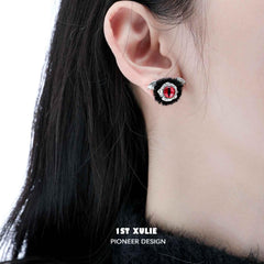 Little Demon Fluffy S925 Demon Earrings ＆ Ear Clips™ - 1ST XULIE