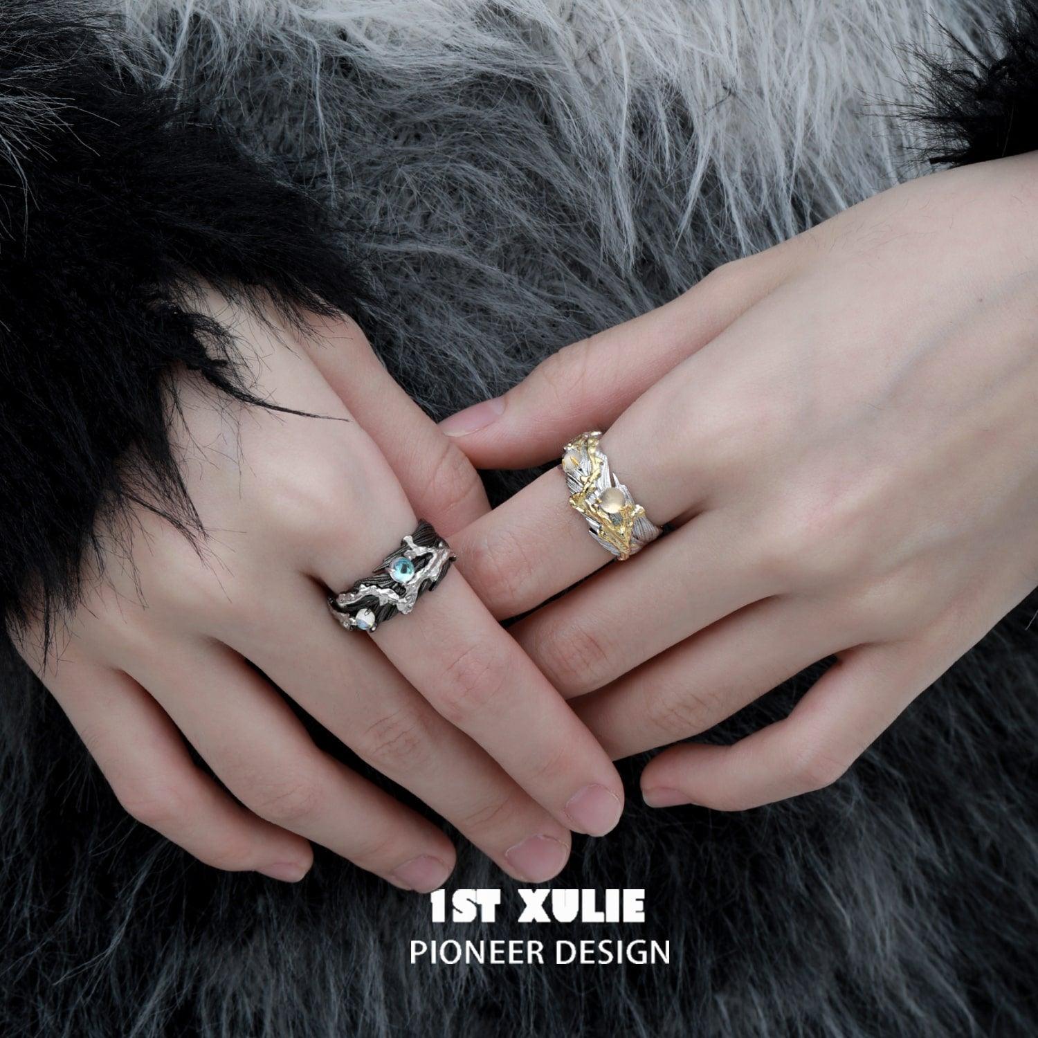 Lucifer S925 Sterling Silver Feather Ring™ - 1ST XULIE