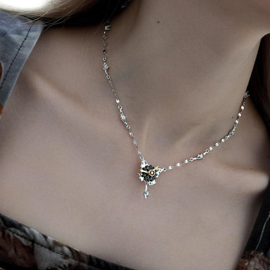 Mechanical Butterfly S925 Sterling Silver Zirconia Necklace™ - 1ST XULIE