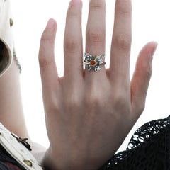 Mechanical Butterfly S925 Sterling Silver Zirconia Ring™ - 1ST XULIE