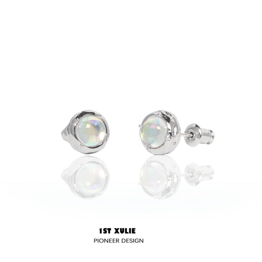 Moon Stone S925 Simple Earrings™ - 1ST XULIE