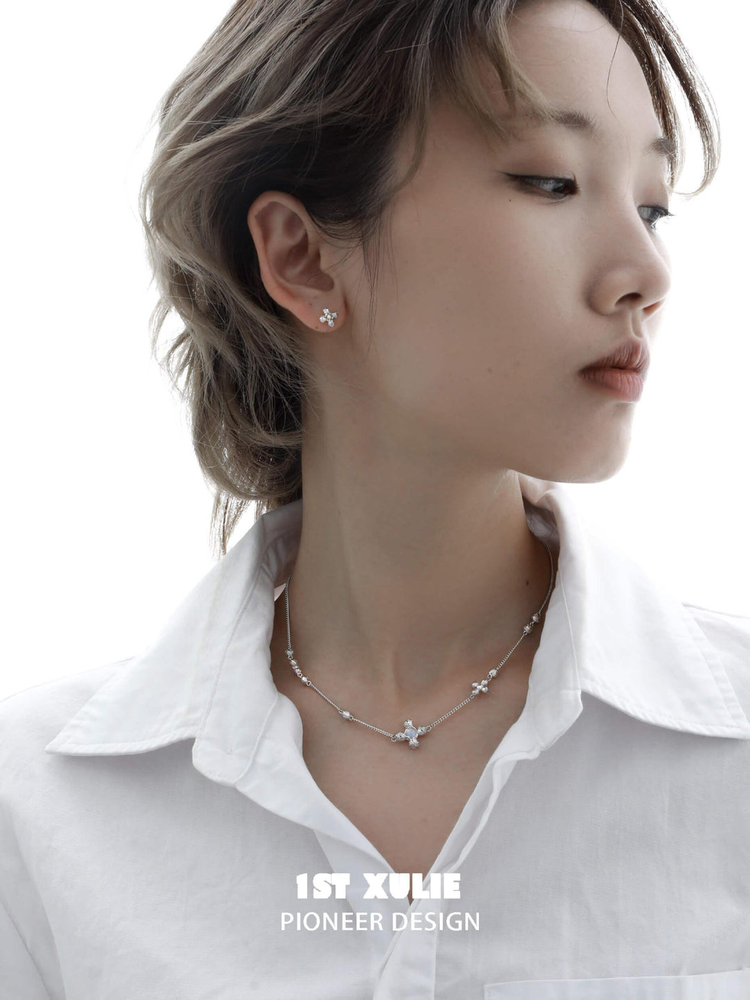 Moon Stone S925 Sterling Silver Opal Necklace™ - 1ST XULIE