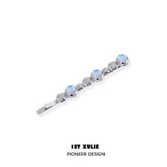 Moon Stone Zirconia 18k Platinum Plated Hairpin™ - 1ST XULIE