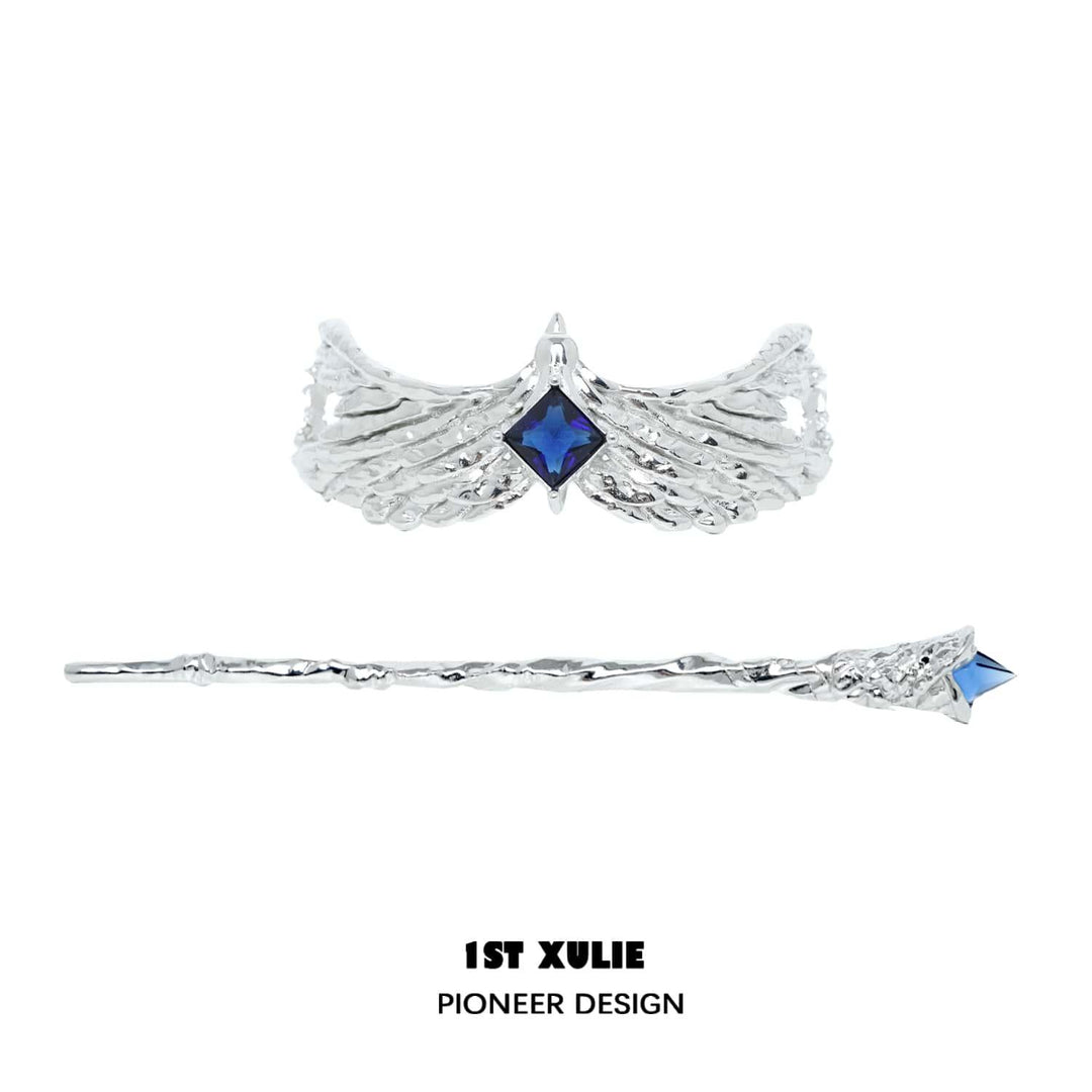 Ravenclaw 18k Platinum Plated Zirconia Hairpin™ - 1ST XULIE