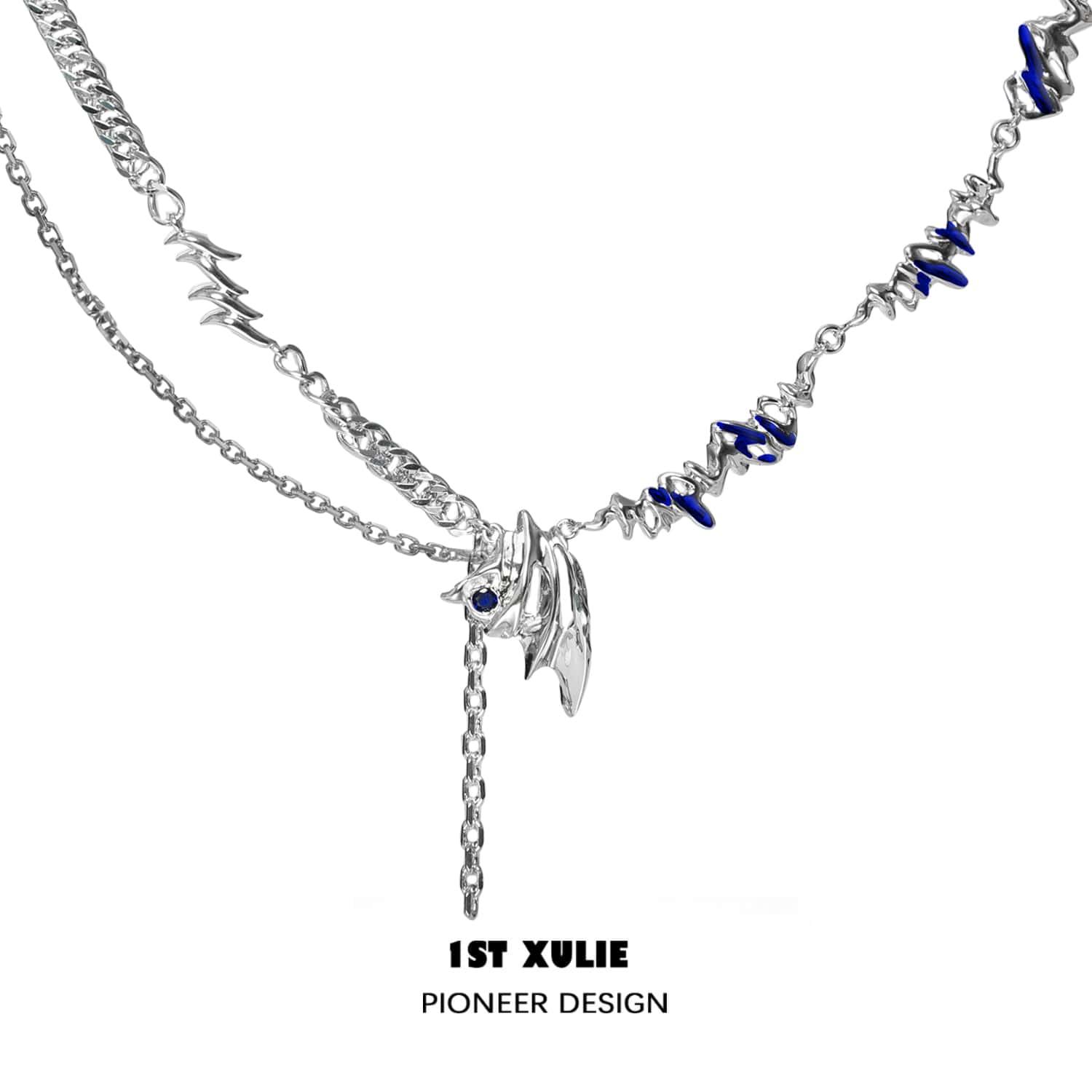 Ravenclaw 18K Platinum Plated Zirconia Necklace™ - 1ST XULIE