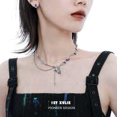 Ravenclaw 18K Platinum Plated Zirconia Necklace™ - 1ST XULIE