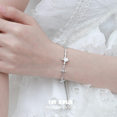 Rose Believer White Shell Bracelet™ - 1ST XULIE