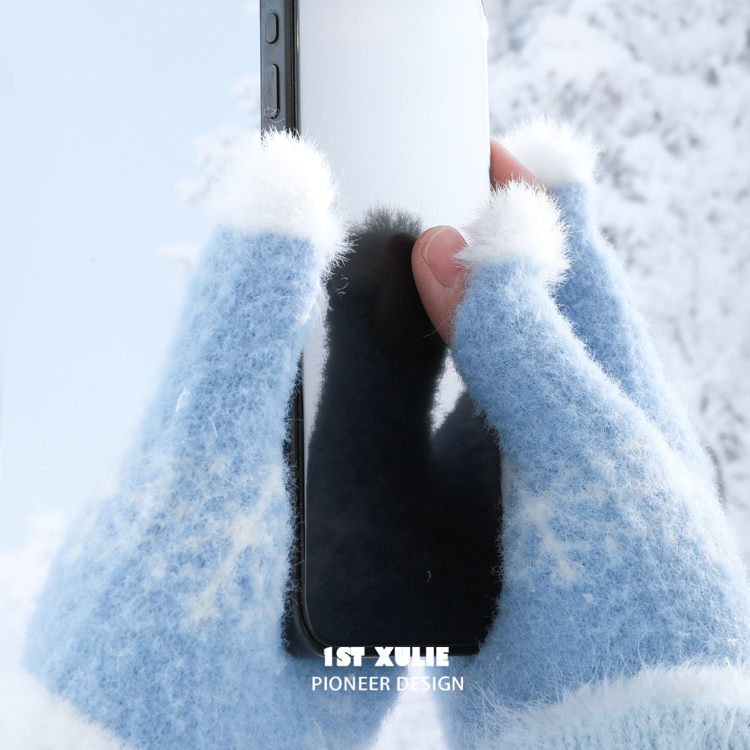 Holiday Mega Sale Gift ④ 1 Pair of Custom Warm Gloves+1 Custom Warm Scarf Hat (Actual Payment of $399+)