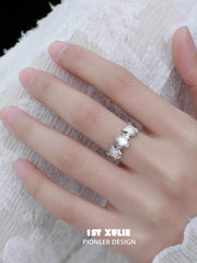 Silver Angel S925 Sterling Silver Open End Ring™ - 1ST XULIE