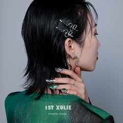 Slytherin House 18k Platinum Plated Spirit Snake Hairpin™ - 1ST XULIE