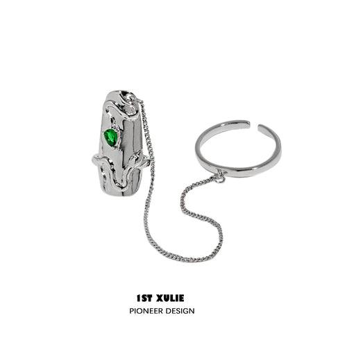 Slytherin House Nail Set Rings™ - 1ST XULIE