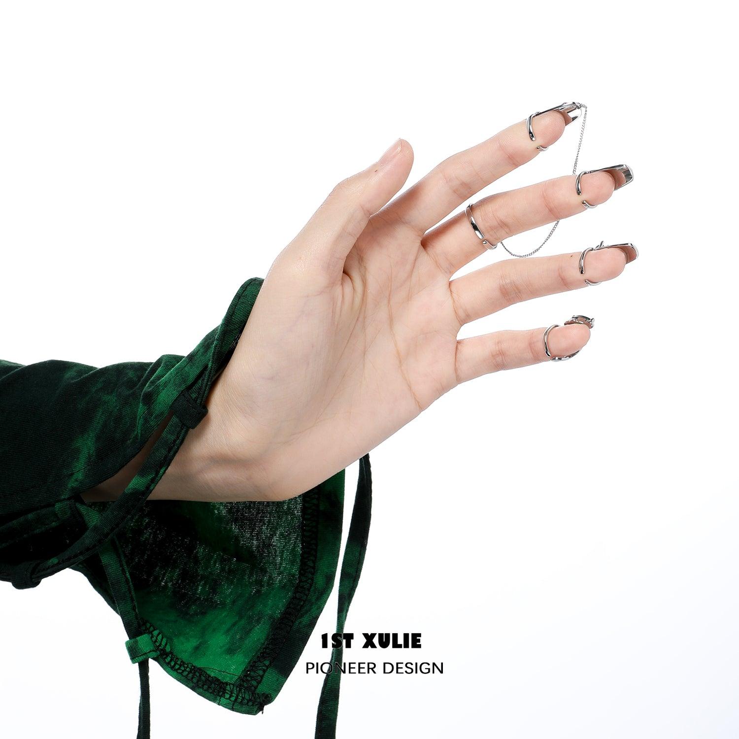 Slytherin House Nail Set Rings™ - 1ST XULIE