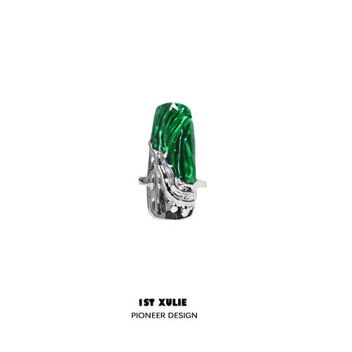 Slytherin House Nail Set Rings™ - 1ST XULIE