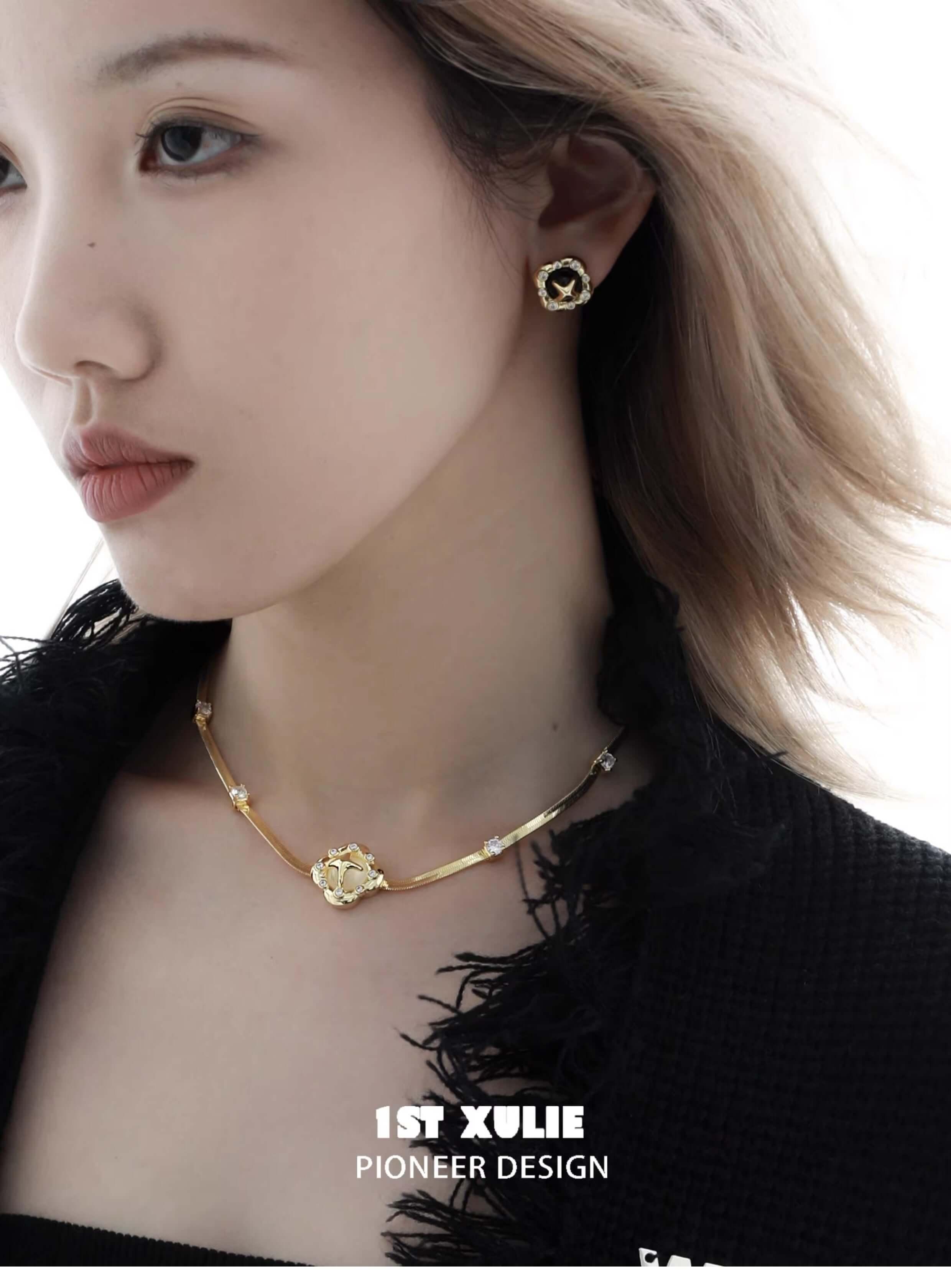 Star Dome S925 Sterling Silver Agate Earring™ - 1ST XULIE