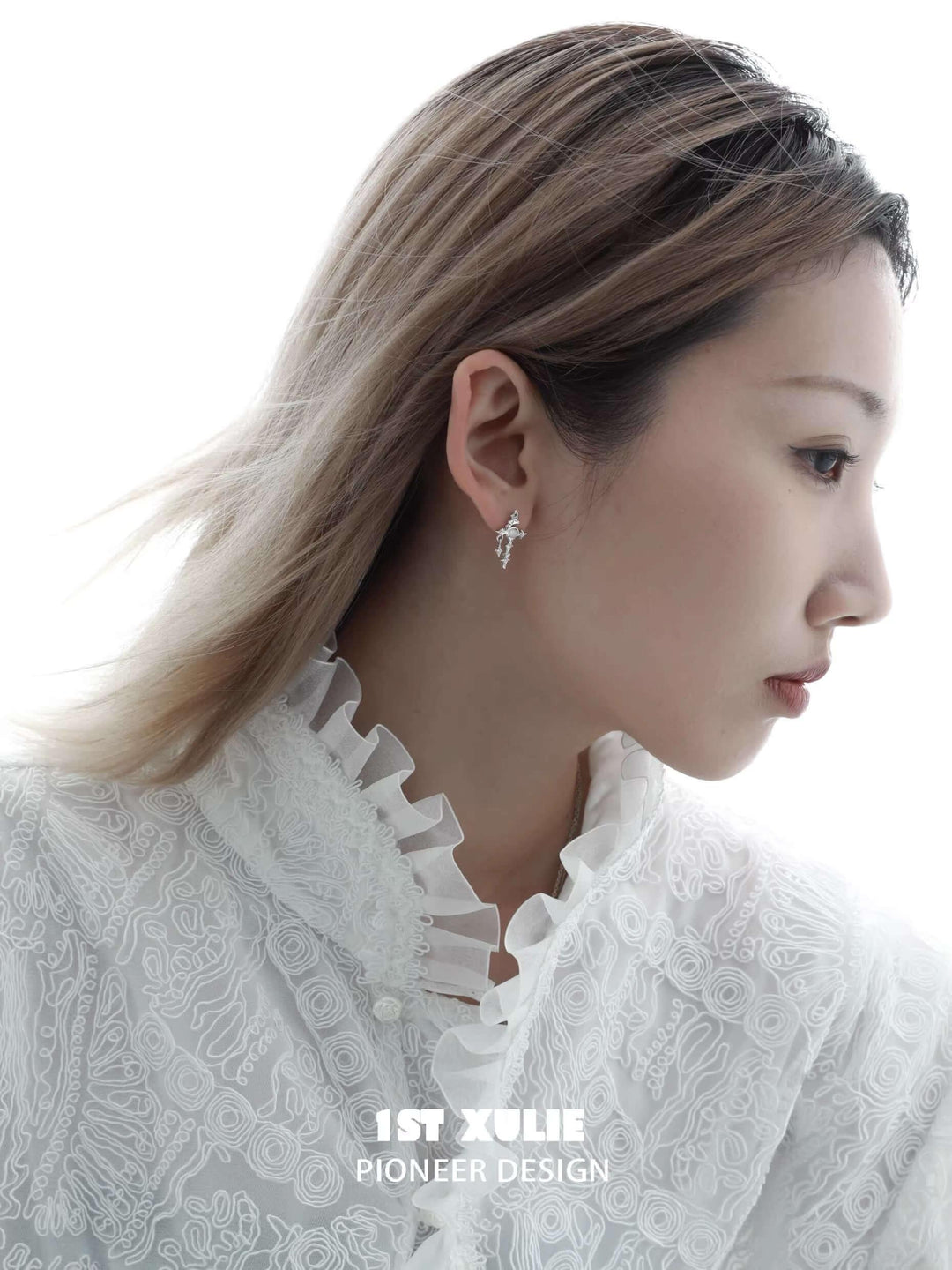 Star Dome S925 Sterling Silver White Agate Earrings™ - 1ST XULIE