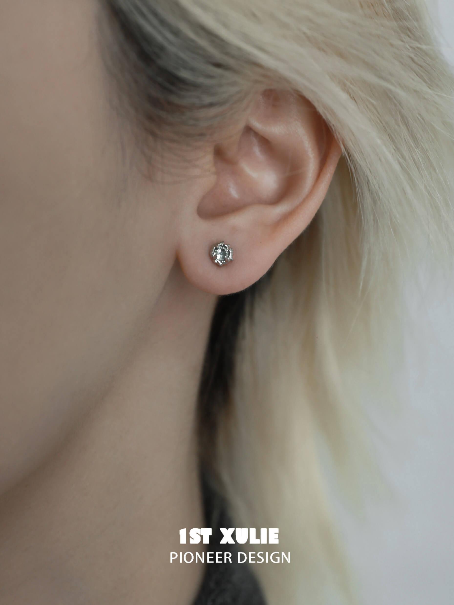 Star Trails S925 18K Platinum Plated Removable Earrrings™ - 1ST XULIE