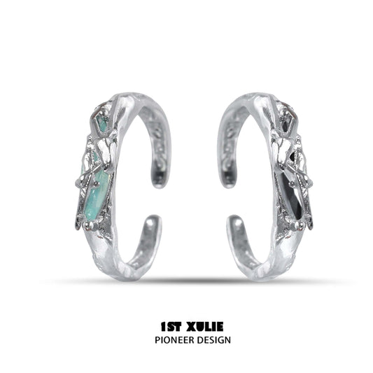 Star Trails S925 Sterling Silver Moissanite Diamond Rings™ - 1ST XULIE