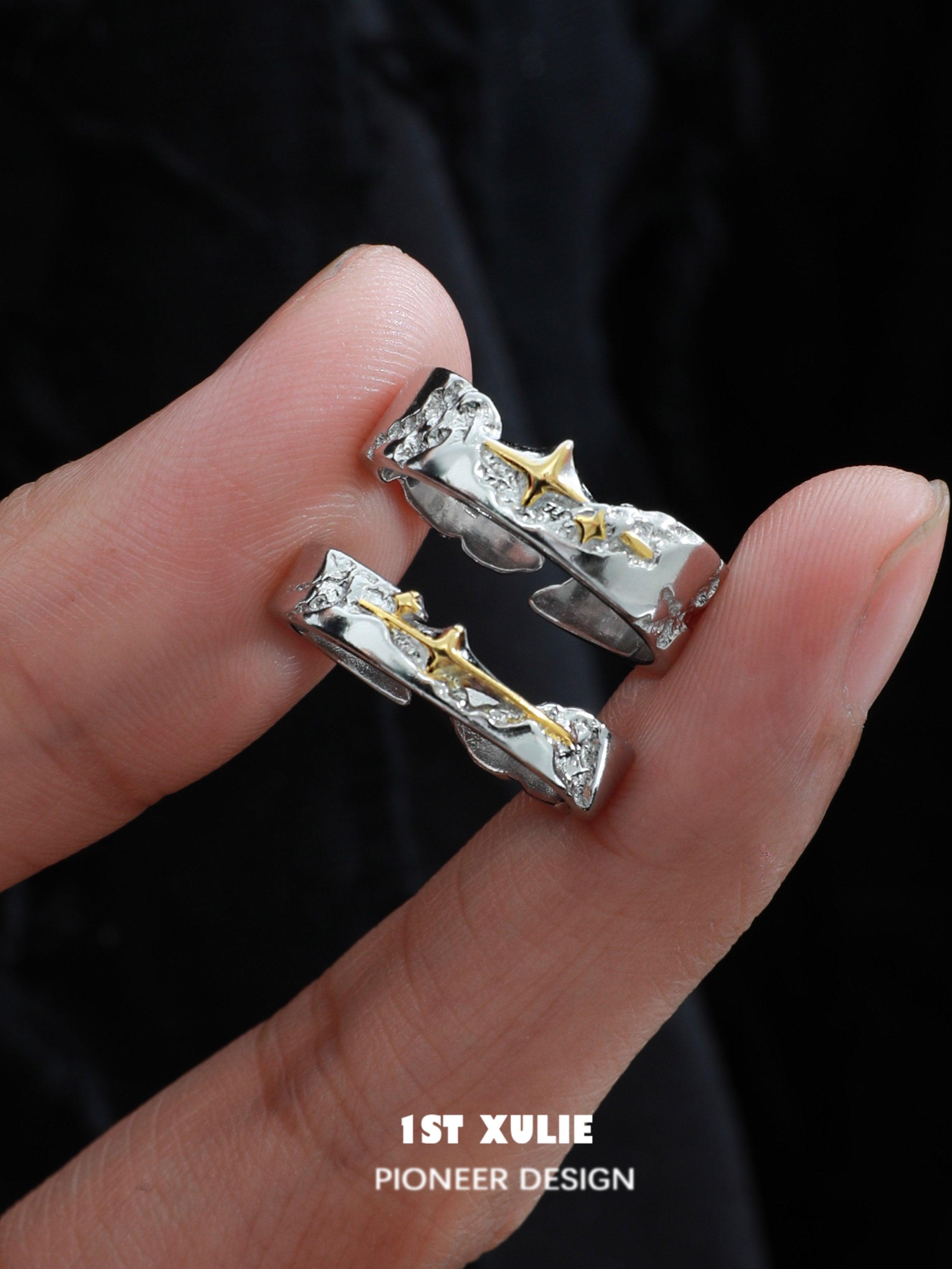 Starfall S925 Sterling Silver Adjustable Opening Rings™ - 1ST XULIE