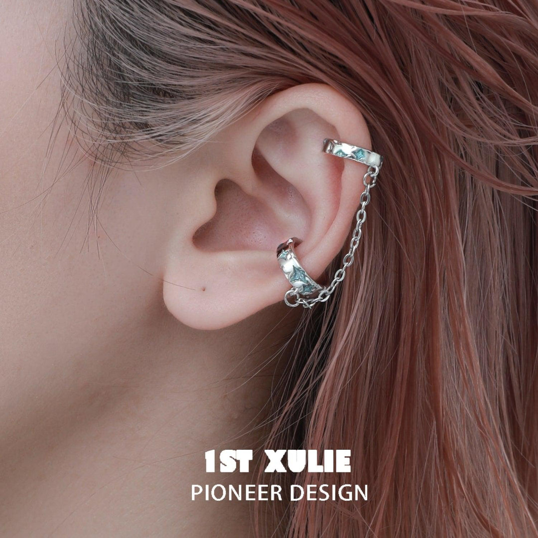 Starry Night Chain Ear Clips™ - 1ST XULIE