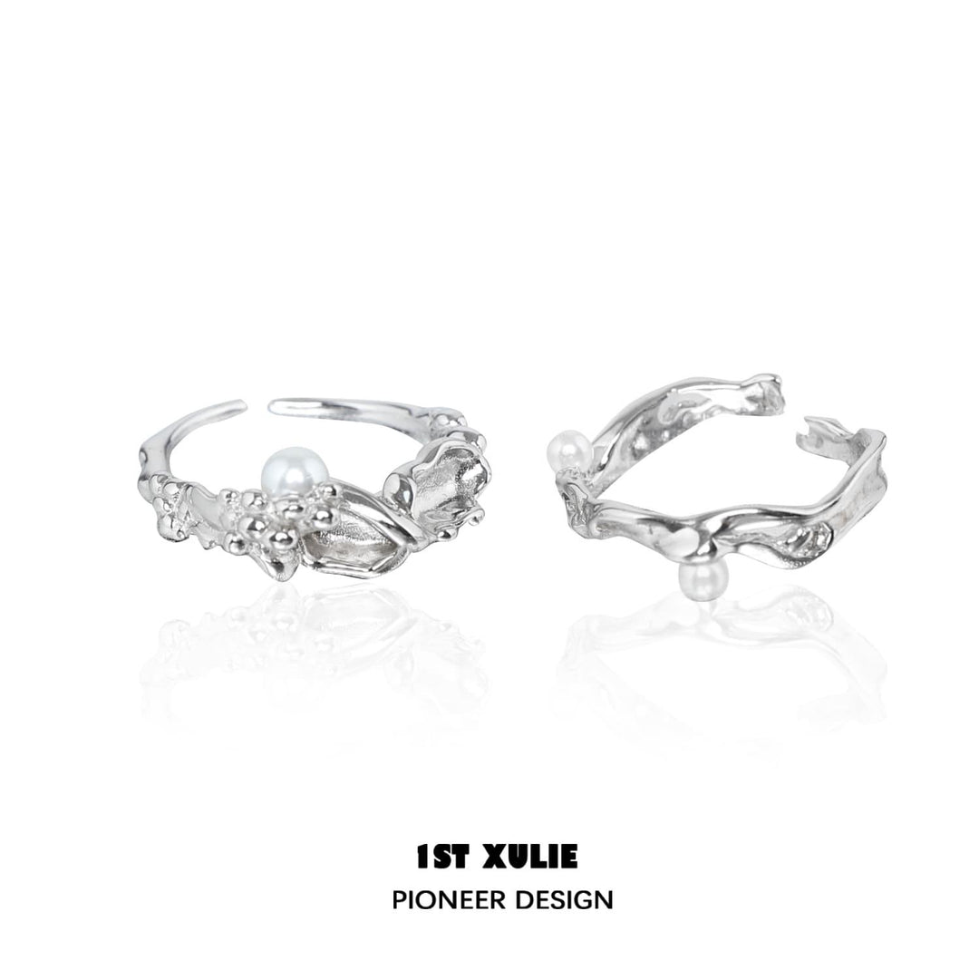 Tears of Mermaid Sterling Silver Adjustable Opening Ring™ - 1ST XULIE