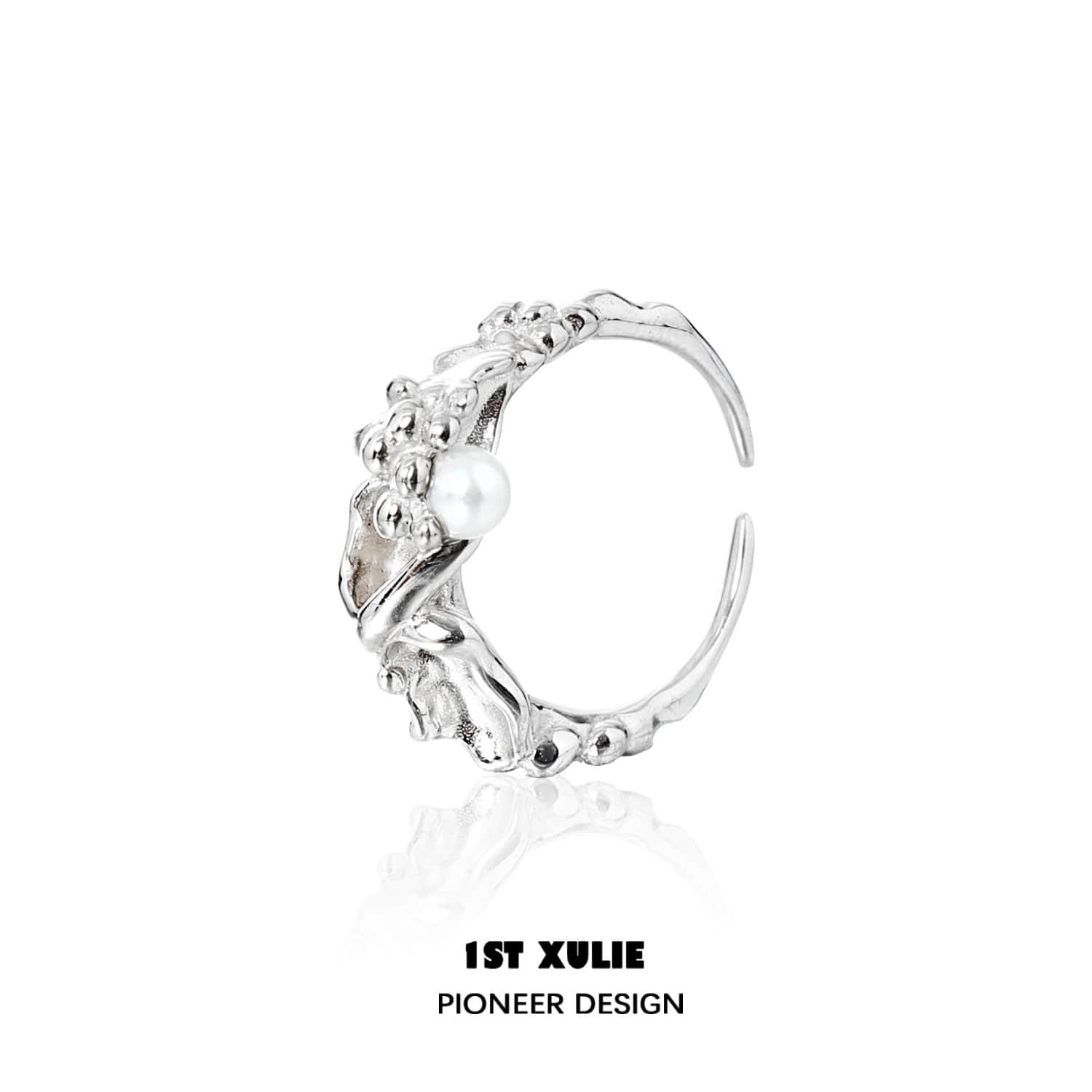 Tears of Mermaid Sterling Silver Adjustable Opening Ring™ - 1ST XULIE