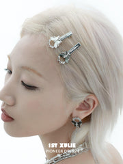 Whiterfly Copper 18K Platinum Plated Shell Butterfly Hair Clip™ - 1ST XULIE