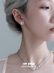 Whiterfly S925 White Chalcedony Earrings™ - 1ST XULIE