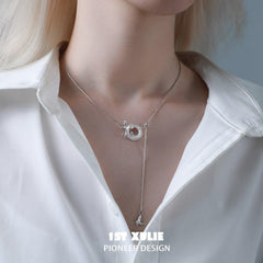 Whiterfly White Chalcedony Necklace™ - 1ST XULIE